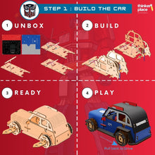 Load image into Gallery viewer, Transformers Optimus Prime DIY Car- Learn about Friction