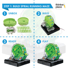 Load image into Gallery viewer, DIY Spiral Running Maze - Learn about Permutations & Combinations