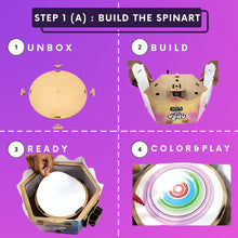 Load image into Gallery viewer, My Little Pony DIY Spin Art Machine - Learn about Colors
