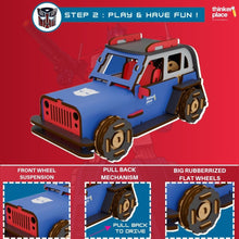 Load image into Gallery viewer, Transformers Optimus Prime DIY Car- Learn about Friction