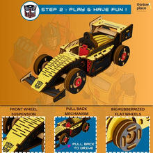 Load image into Gallery viewer, Transformers Bumblebee DIY  Race Car- Learn about Velocity