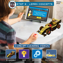 Load image into Gallery viewer, Transformers Bumblebee DIY  Race Car- Learn about Velocity