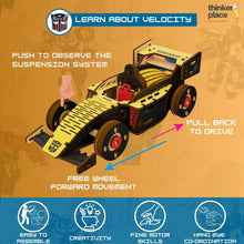 Load image into Gallery viewer, Transformers Bumblebee DIY  Race Car- Learn about Velocity