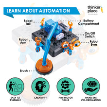 Load image into Gallery viewer, DIY Space Cleaning Robot - Learn about Automation