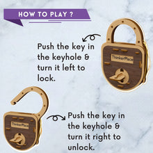 Load image into Gallery viewer, DIY Mechanical Lock- Learn Lock & Key Mechanism