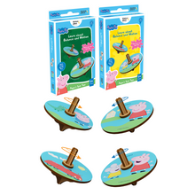 Load image into Gallery viewer, Peppa's DIY Spinning Tops (2 Packs) - Learn Balance & Motion