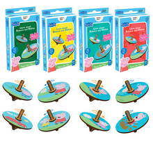 Load image into Gallery viewer, Peppa's DIY Spinning Tops (4 Packs) - Learn Balance & Motion