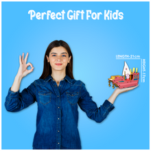 Load image into Gallery viewer, Peppa's DIY Coloring Ship Pen Stand- Learn about Ships