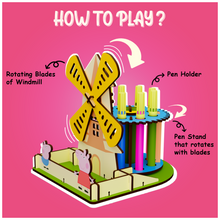 Load image into Gallery viewer, Peppa's DIY Windmill Pen Stand- Learn about Electricity
