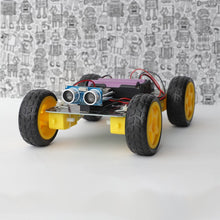 Load image into Gallery viewer, Obstacle Avoiding &amp; Mobile Controlled Robot (Age 12+) | STEM Educational DIY Kit for Kids | Learn Robotics &amp; Coding

