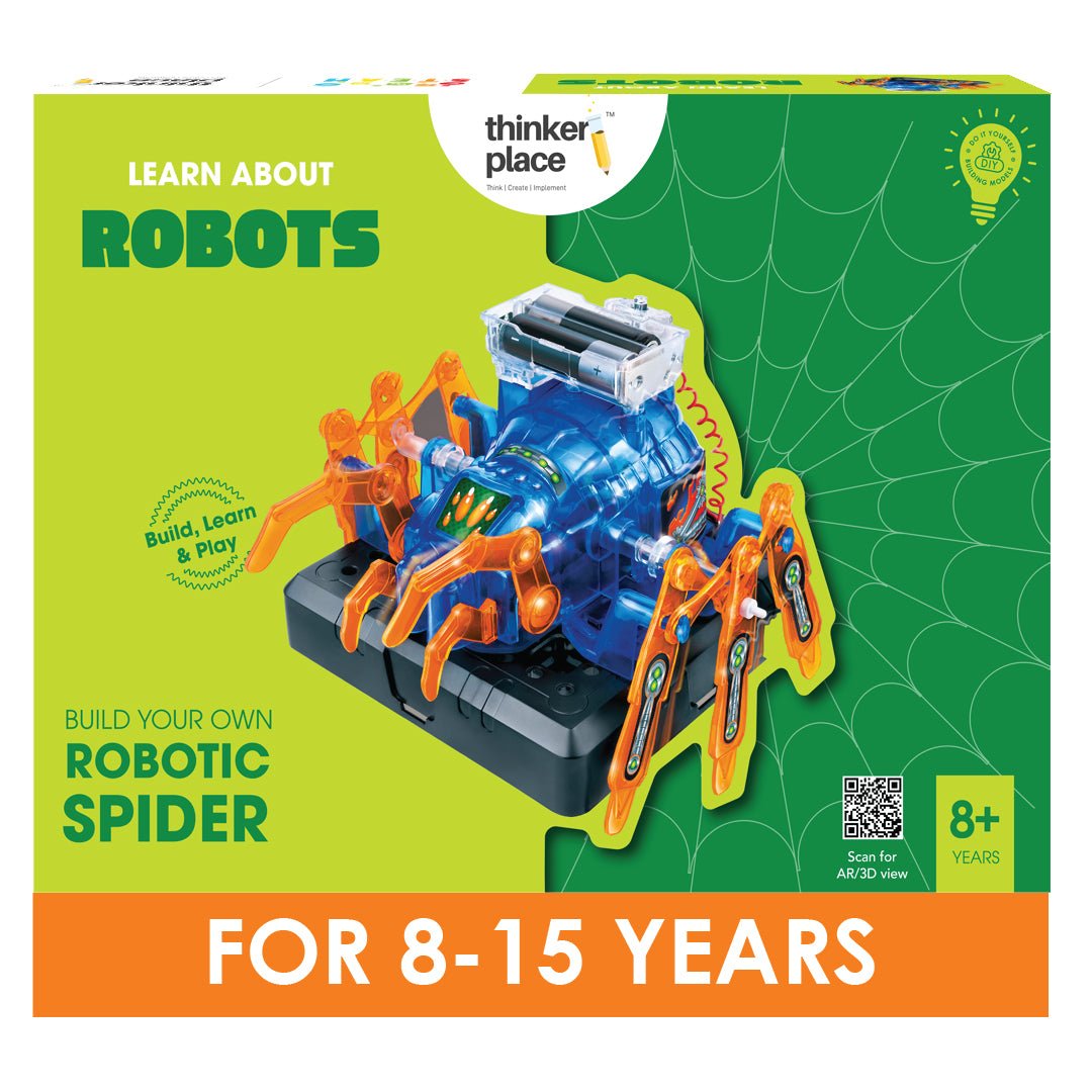 ThinkerPlace DIY Robotic Spider | Best Robotics Kit & Educational Toy ...