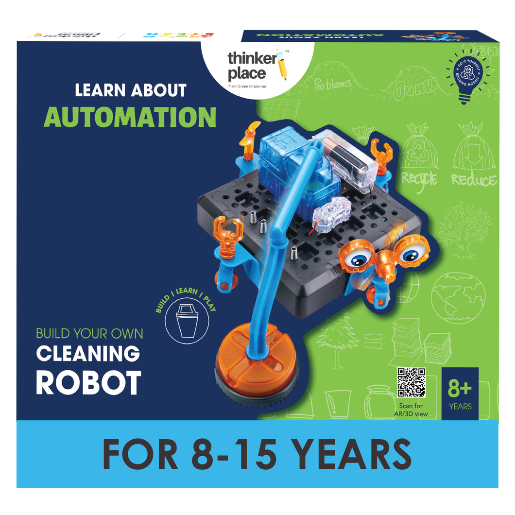 DIY Space Cleaning Robot - Learn about Automation