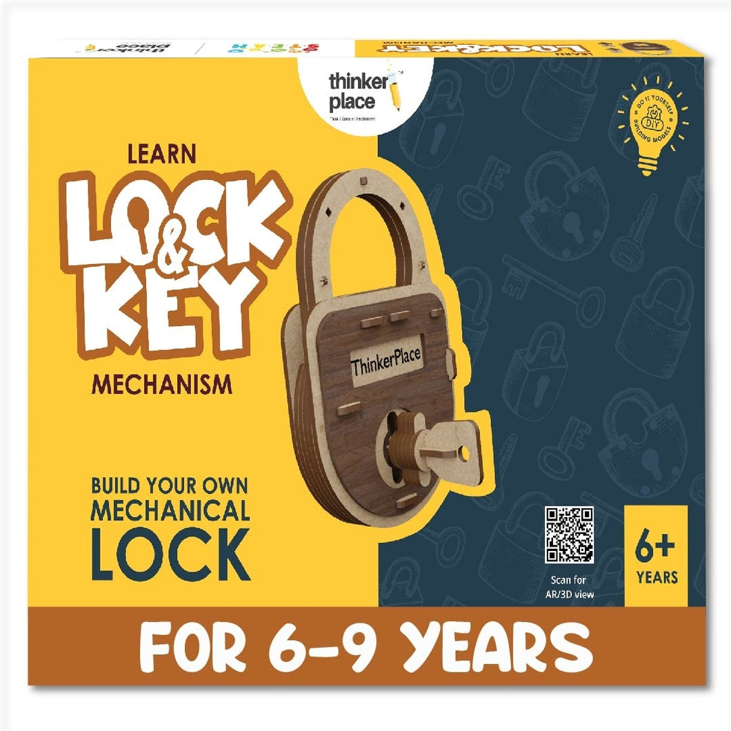 DIY Mechanical Lock- Learn Lock & Key Mechanism