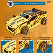 Load image into Gallery viewer, Transformers Bumblebee DIY Car- Learn about Energy
