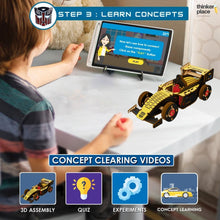 Load image into Gallery viewer, Transformers Bumblebee DIY  Race Car- Learn about Velocity
