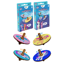 Load image into Gallery viewer, My Little Pony DIY Spinning Tops (2 Packs) - Learn Balance &amp; Motion
