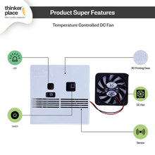 Load image into Gallery viewer, Temperature Controlled Fan Kit (Age 12+) | STEM DIY Toy | Learn Automation &amp; Electronics
